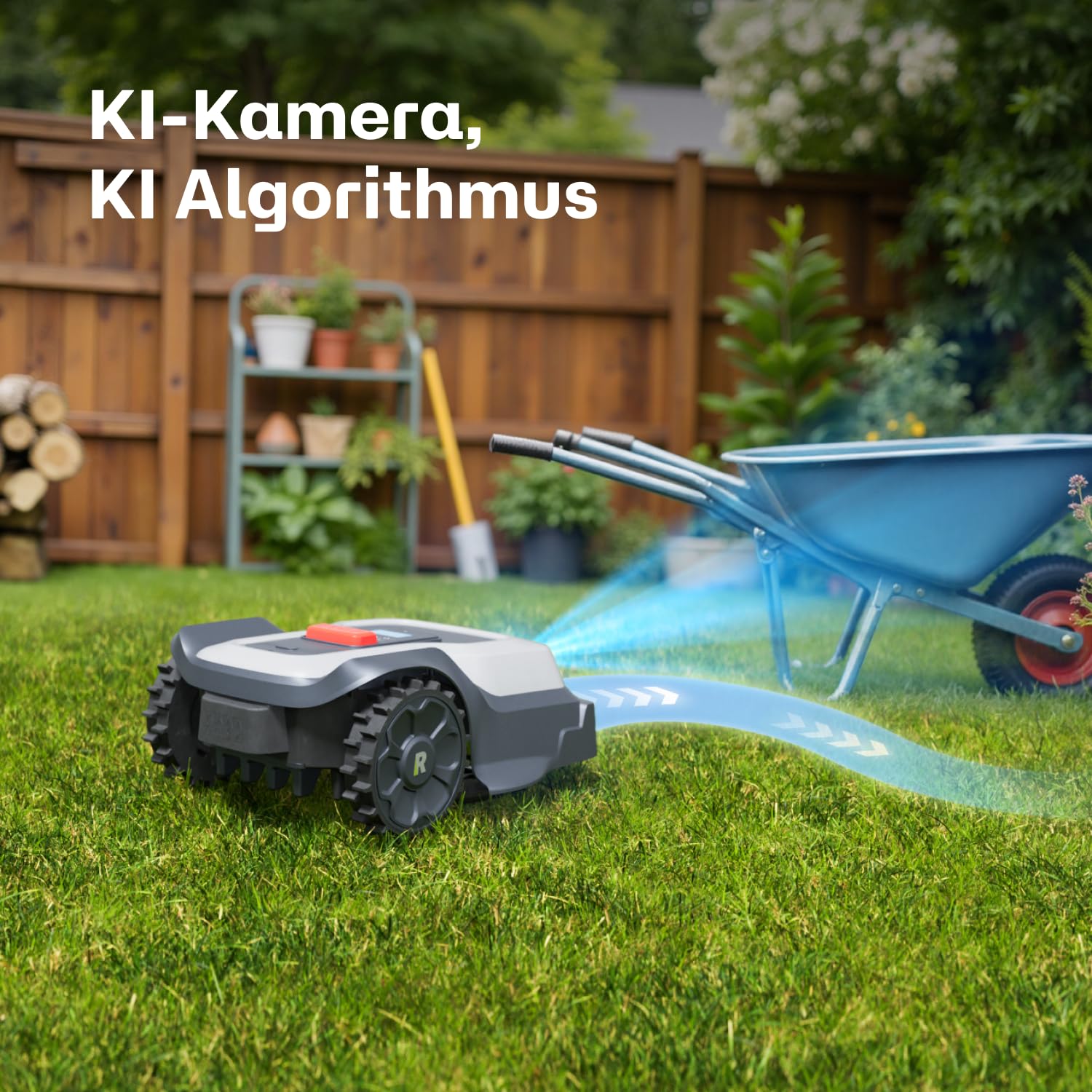 RoboUP T600 Mähroboter 800 m² – Zubehör und Lieferumfang