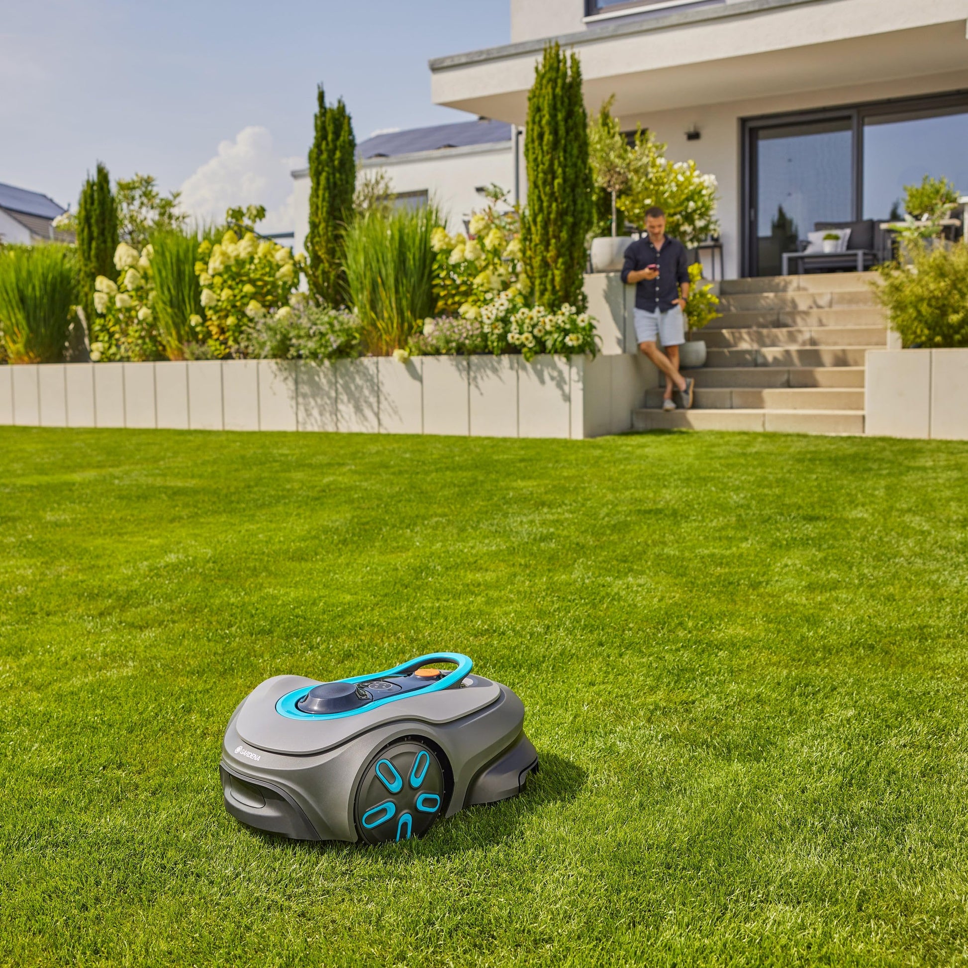Gardena smart SILENO Free Mähroboter 1200 m² – Funktionsübersicht
