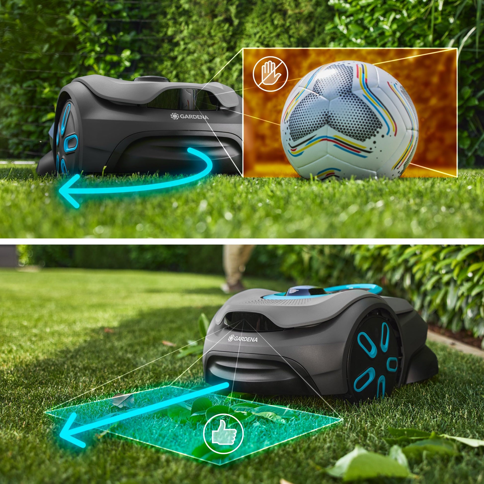 Gardena smart SILENO Sense 600 – Funktionsübersicht